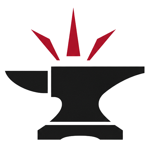 Heavy-duty anvil icon representing overbuilt construction and long-term durability